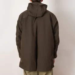 Jackets|Ends and Means Travel Half Parka - African Black