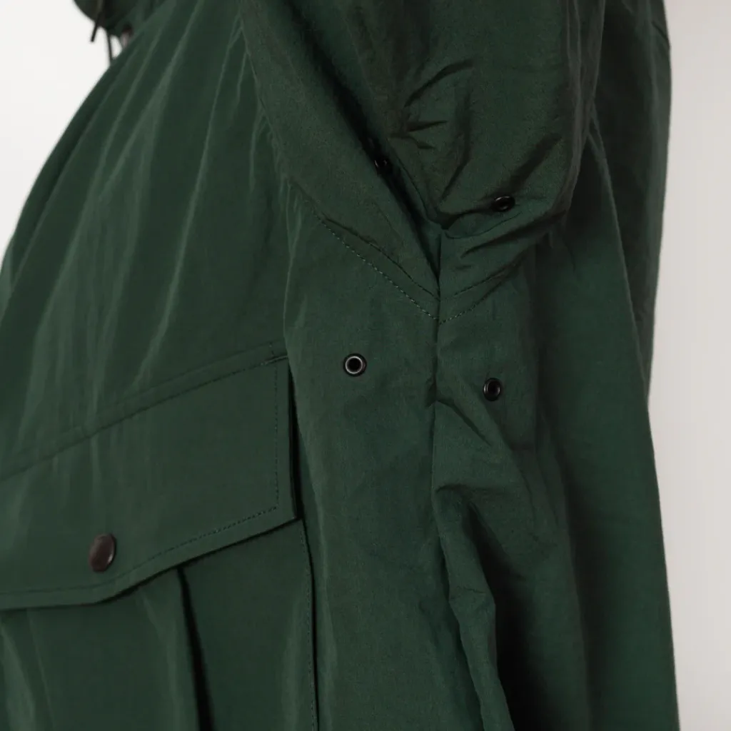 Jackets|Ends and Means Travel Half Parka - Woods Green