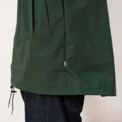 Jackets|Ends and Means Travel Half Parka - Woods Green