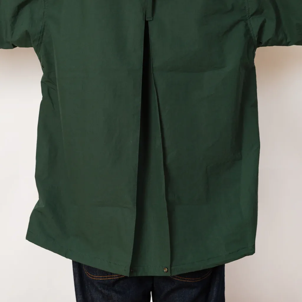 Jackets|Ends and Means Travel Half Parka - Woods Green