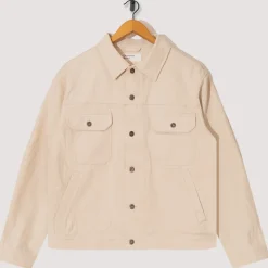 Jackets|Universal Works Trucker Jacket - Ecru