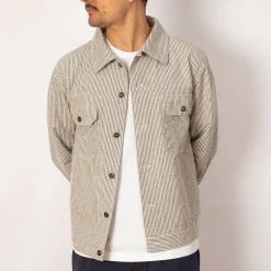 Jackets|Universal Works Trucker Jacket - Grey