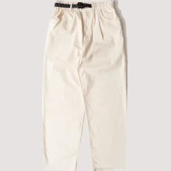 Trousers|Danton Tuck Belted Pants - Ecru