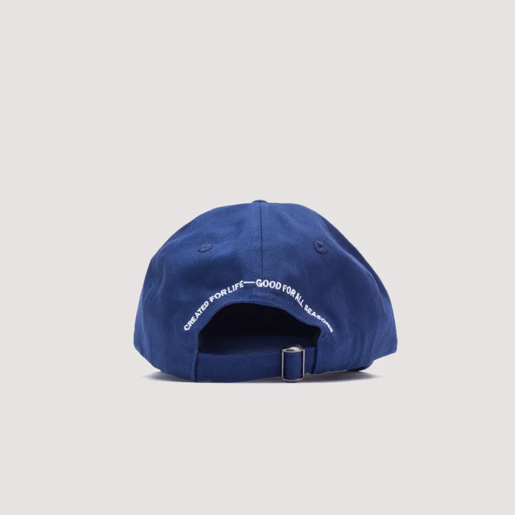 Headwear|Norse Projects Twill 6 Panel Cap - Workwear Blue
