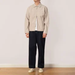 Trousers|Universal Works Twill Duke Pant - Navy