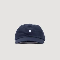Headwear|Norse Projects Twill Sports Cap - Dark Navy