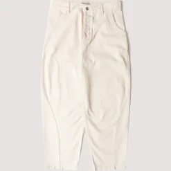 Trousers|You Must Create Twisted Trouser - Ecru