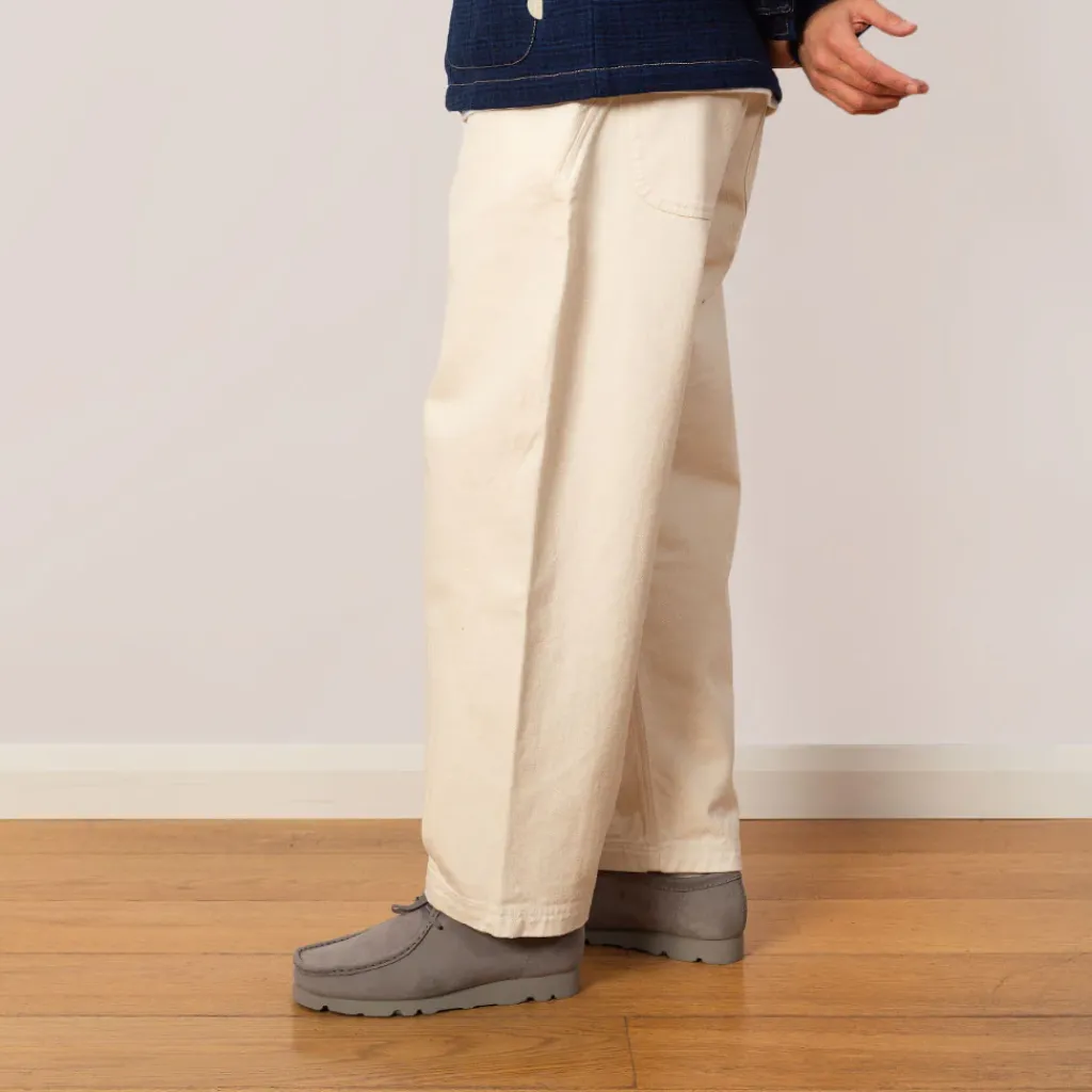 Trousers|You Must Create Twisted Trouser - Ecru