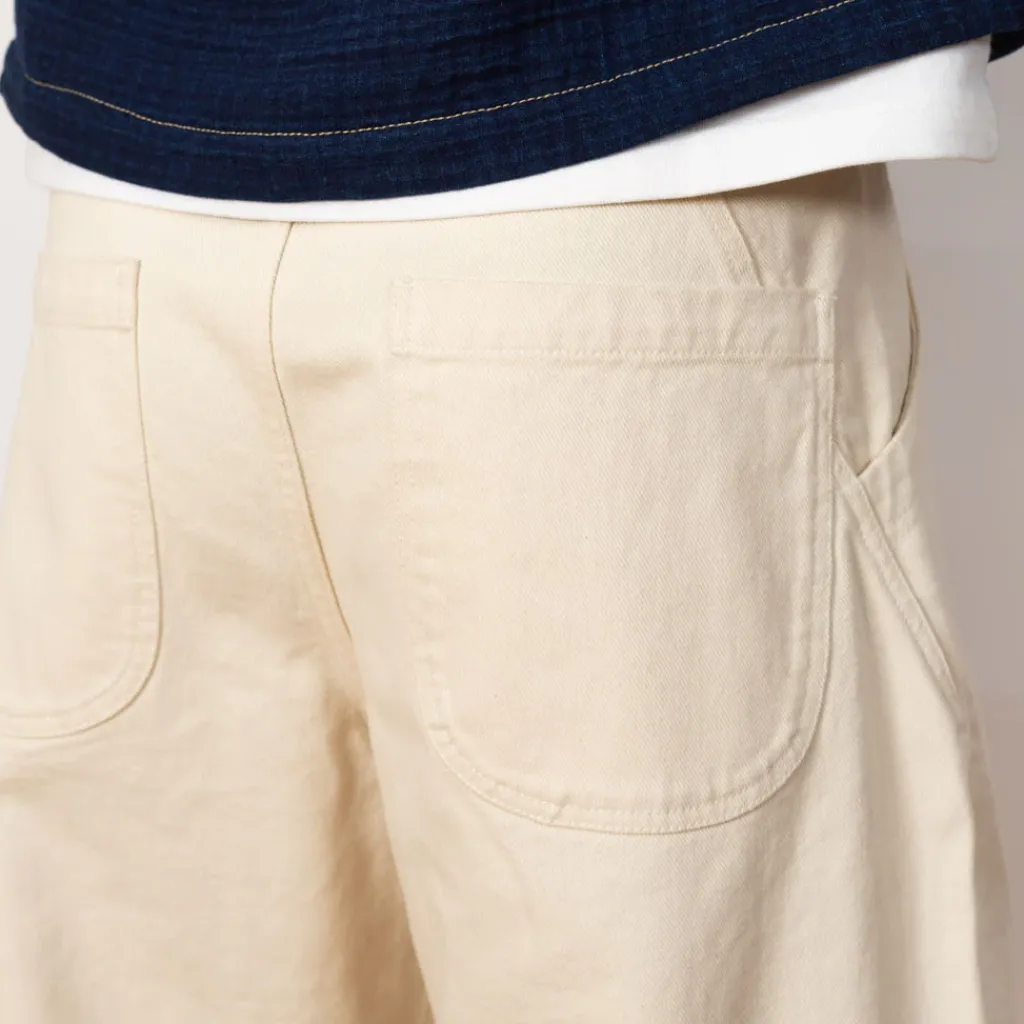 Trousers|You Must Create Twisted Trouser - Ecru