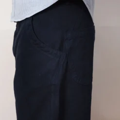 Trousers|You Must Create Twisted Trouser - Navy