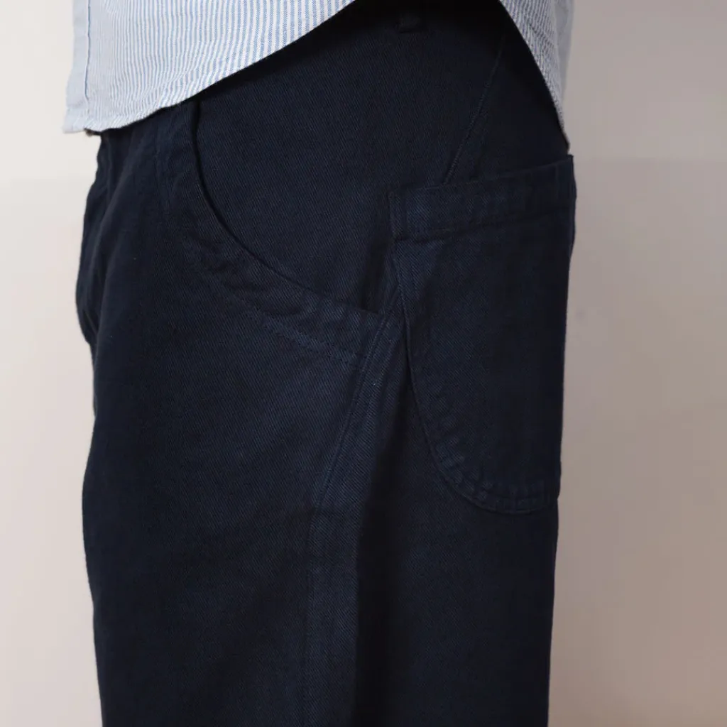 Trousers|You Must Create Twisted Trouser - Navy