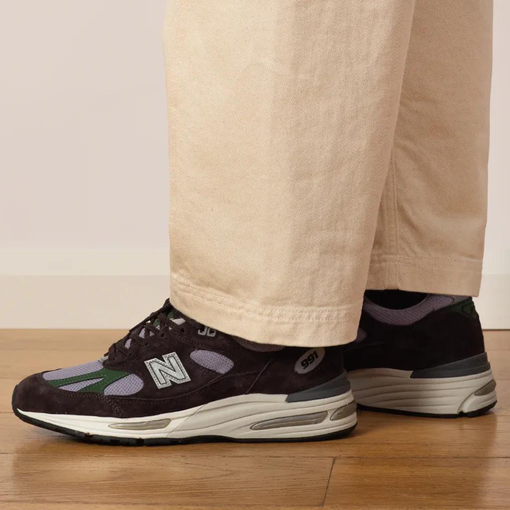 Footwear|New Balance U991BP2 - Licorice/Lavender Grey