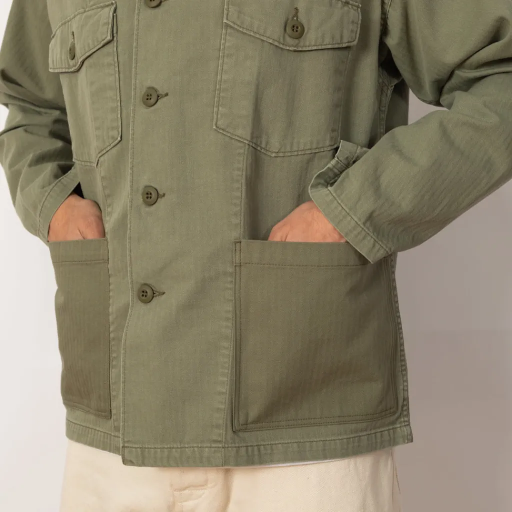 Jackets|OrSlow US Army 4 Pocket Jacket - Green