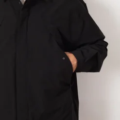 Shirts|Roa Utility Overshirt - Black
