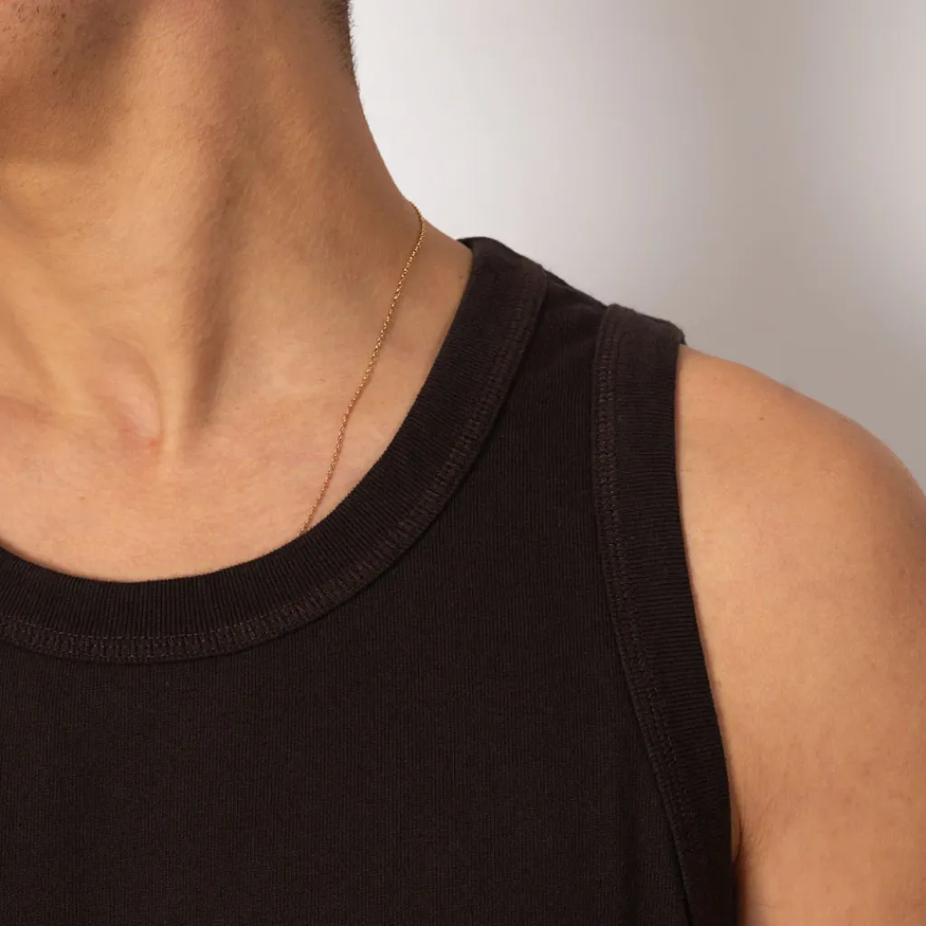 T-Shirts|MHL By Margaret Howell Vest - Dark Chocolate