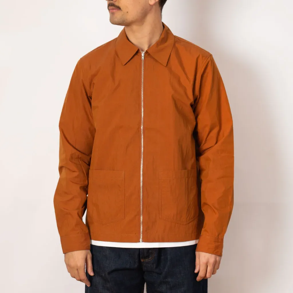 Shirts|NN07 Virgil Zip Shirt 5024 - Caramel
