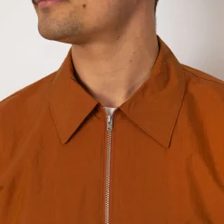 Shirts|NN07 Virgil Zip Shirt 5024 - Caramel