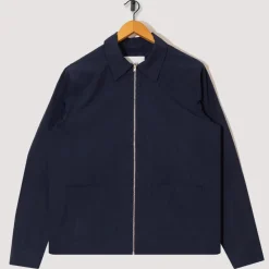 Shirts|NN07 Virgil Zip Shirt 5024 - Navy