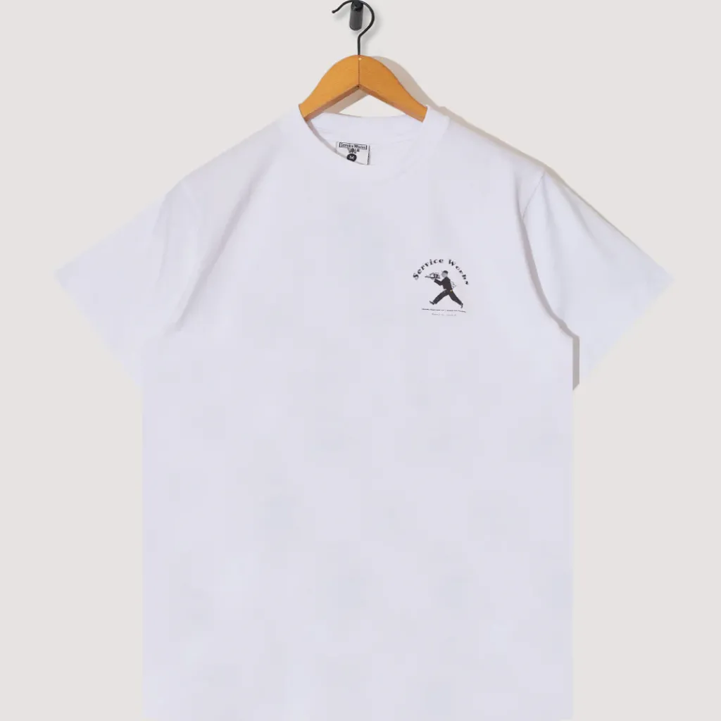 T-Shirts|Service Works Waiter Tee - White
