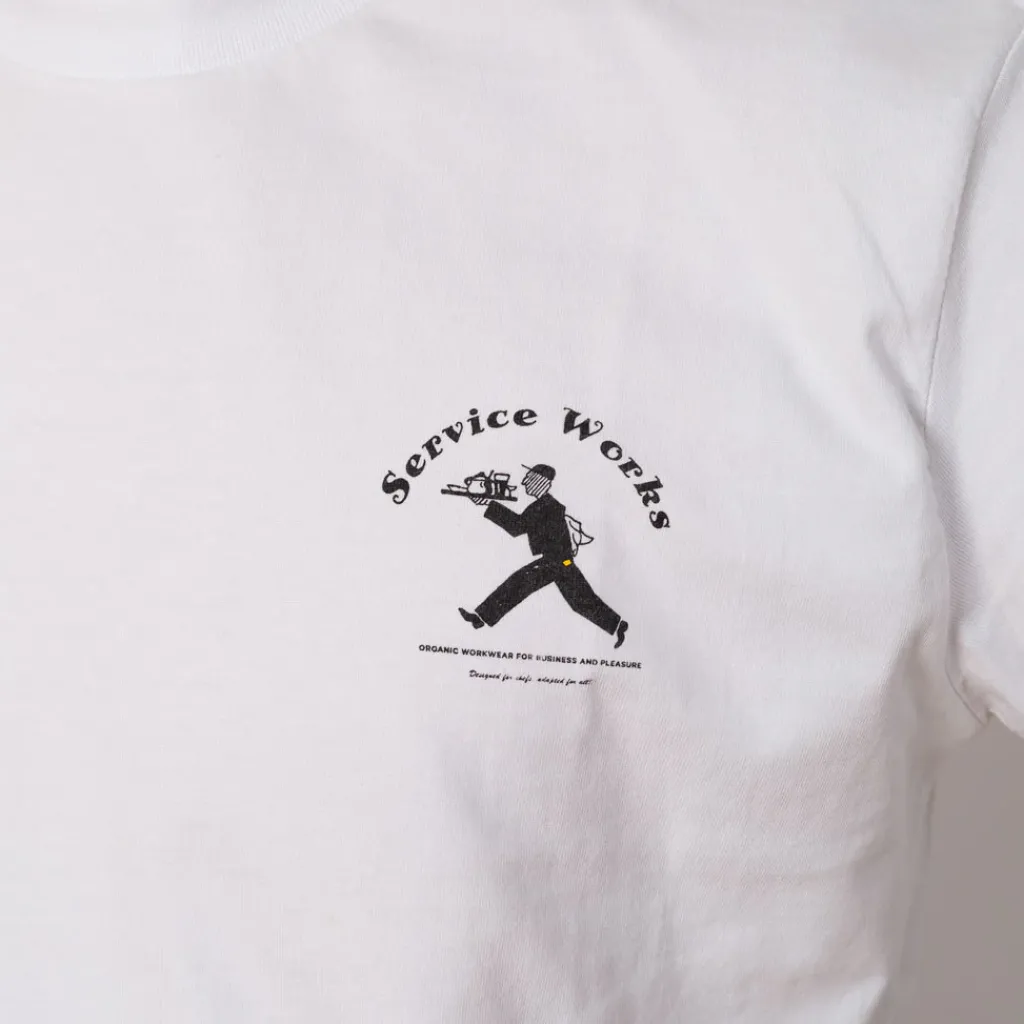 T-Shirts|Service Works Waiter Tee - White