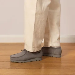 Footwear|Clarks Wallabee GTX - Grey Nubuck