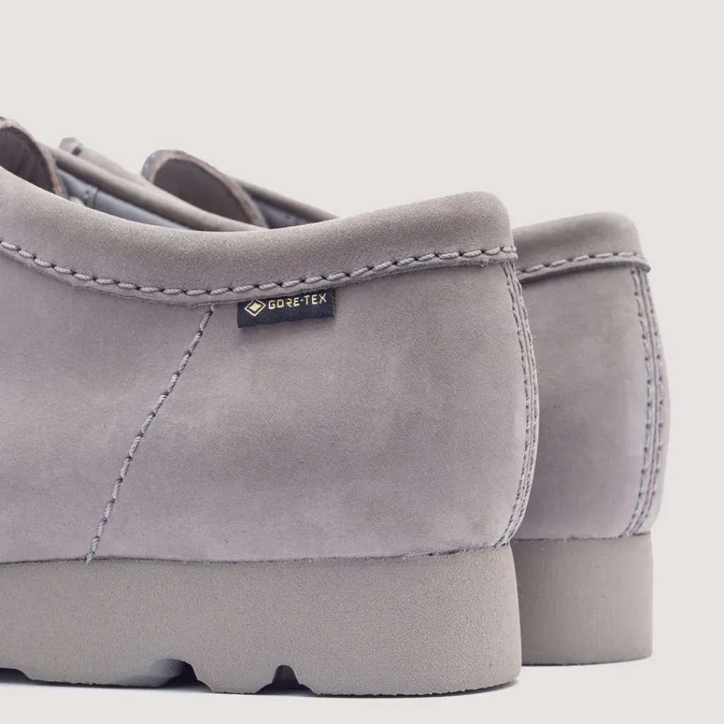 Footwear|Clarks Wallabee GTX - Grey Nubuck