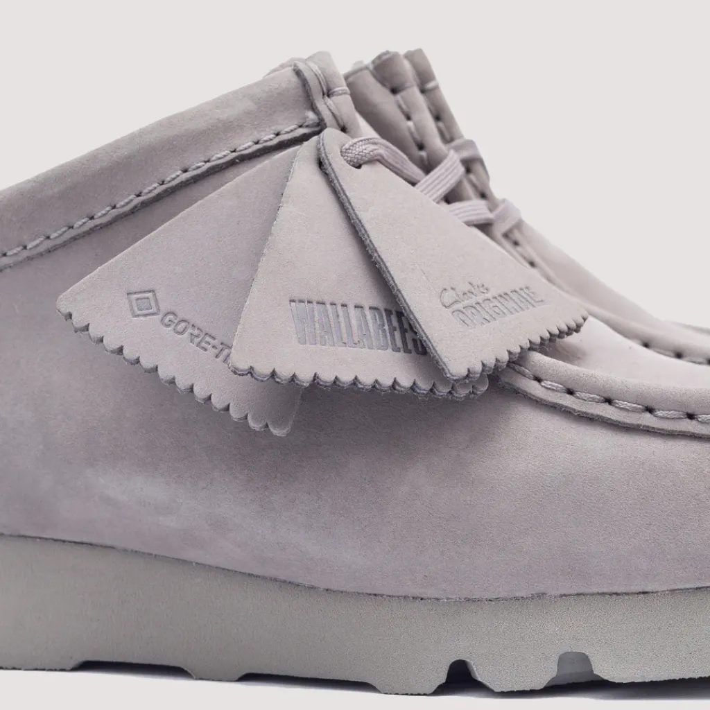 Footwear|Clarks Wallabee GTX - Grey Nubuck