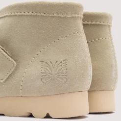 Footwear|Clarks X Needles Wallabee Strap Boot - Maple Suede