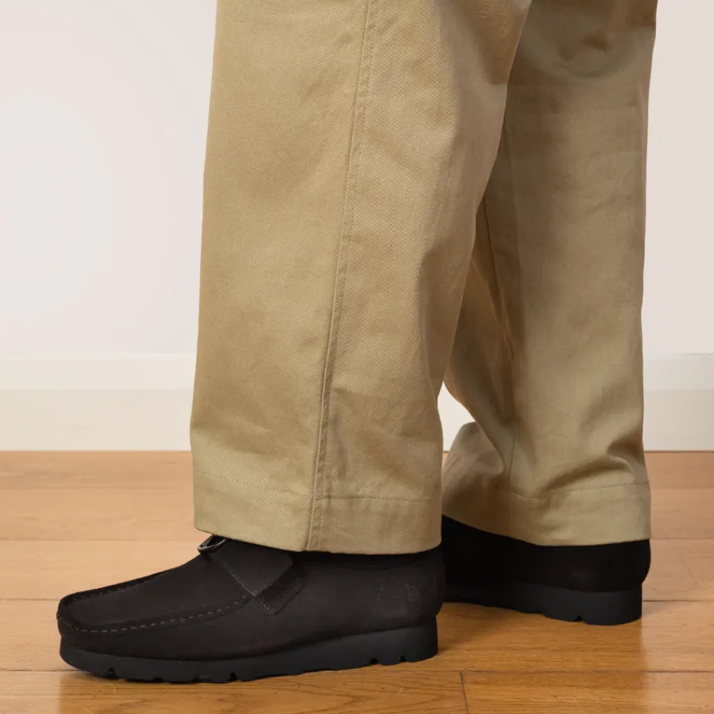 Footwear|Clarks X Needles Wallabee Strap Lo - Black Suede