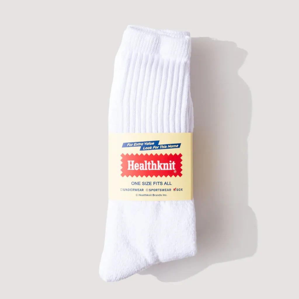 Socks|Healthknit White 3 Pack