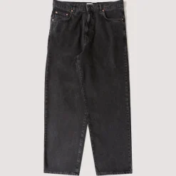 Jeans|Stan Ray Wide 5 Jean - Washed Black Denim
