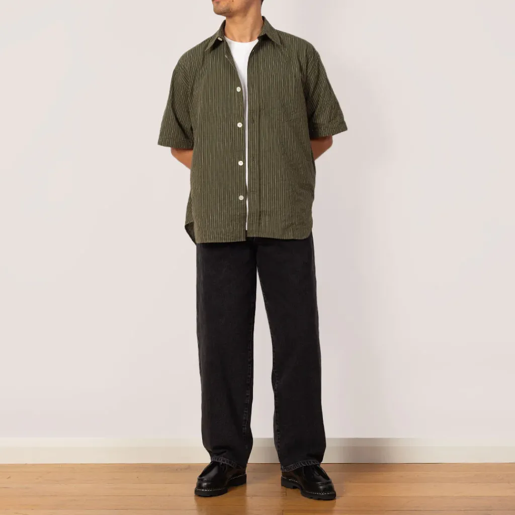 Jeans|Stan Ray Wide 5 Jean - Washed Black Denim