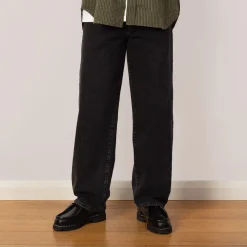 Jeans|Stan Ray Wide 5 Jean - Washed Black Denim
