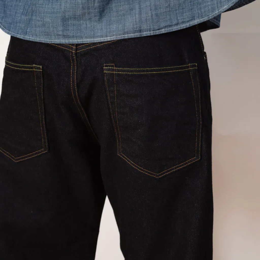 Jeans|Hatski Wide Taper Jean - Rinse