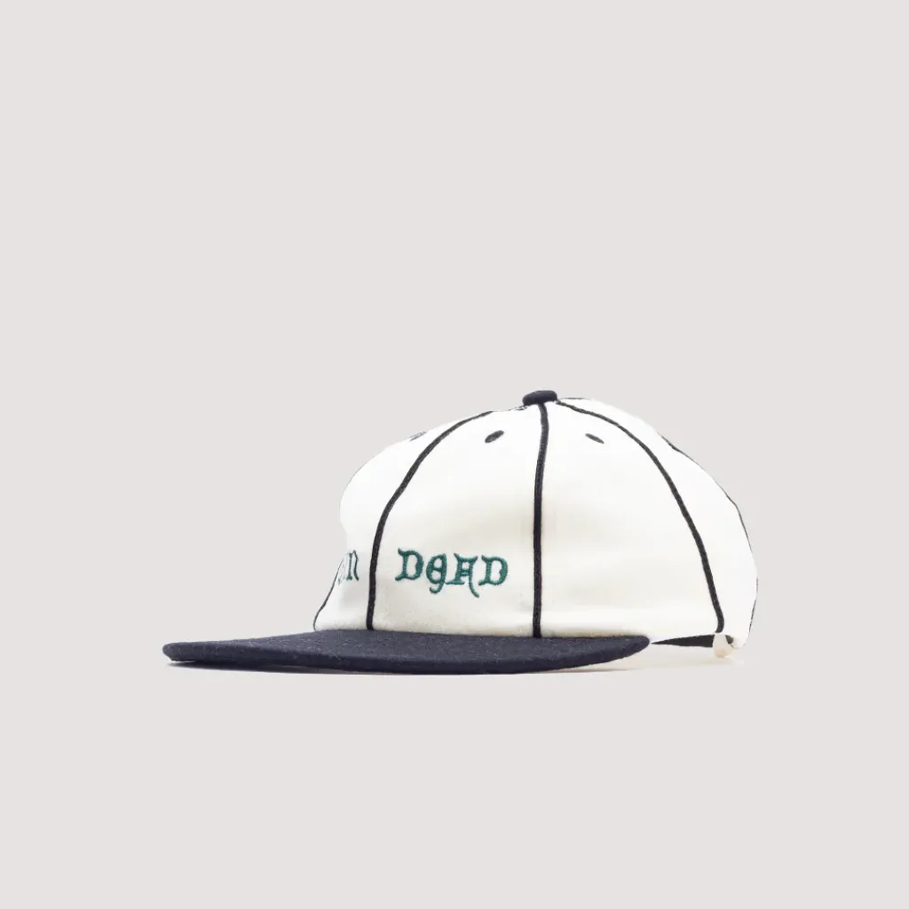 Headwear|Brain Dead Wool Flannel 8 Panel Hat - Natural
