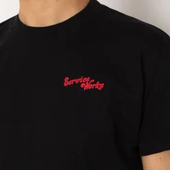 T-Shirts|Service Works Work + Pleasure Tee - Black