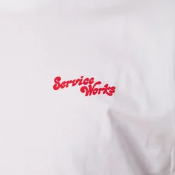 T-Shirts|Service Works Work + Pleasure Tee - White