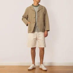 Jackets|Ends and Means Work Jacket - Sand