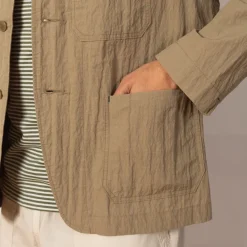 Jackets|Ends and Means Work Jacket - Sand