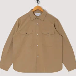 Shirts|Ends and Means Work Shirt - Beige