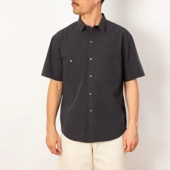 Shirts|Hatski Work S/S Shirt - Top Charcoal
