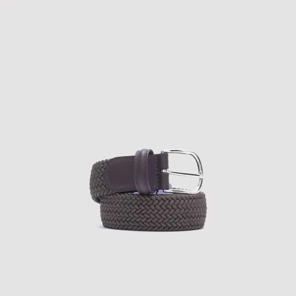 Belts|Anderson's Woven Belt - Military Green