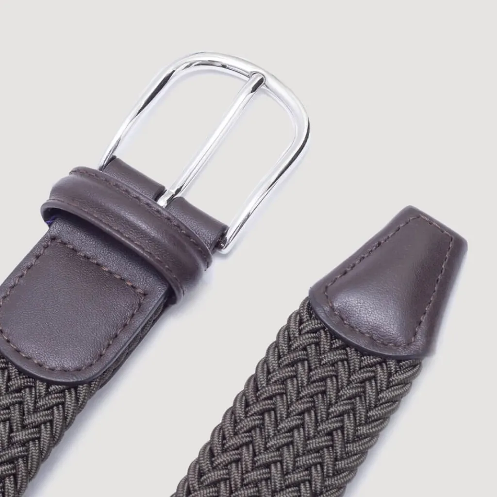 Belts|Anderson's Woven Belt - Military Green