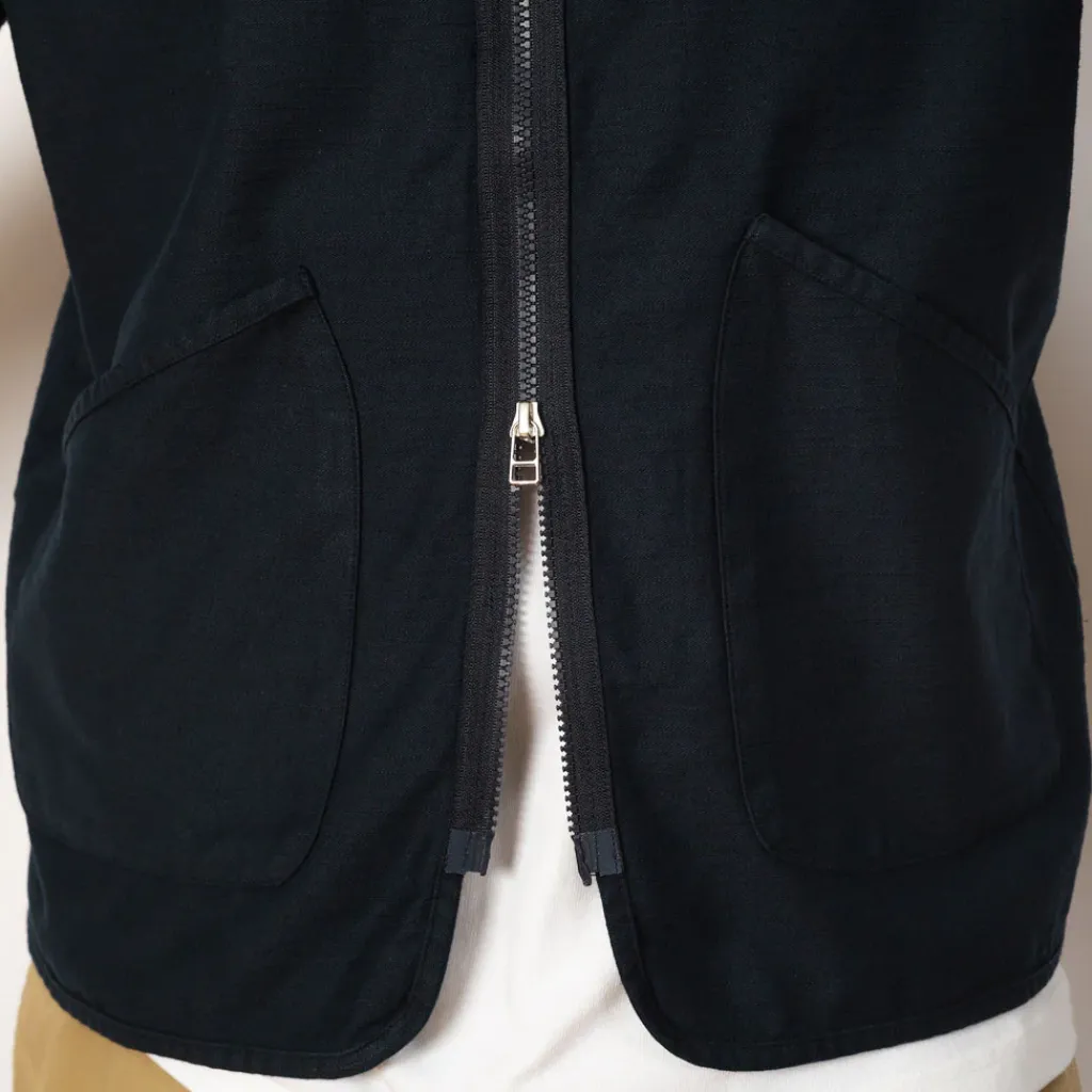 Jackets|Universal Works Zip Liner Jacket - Navy